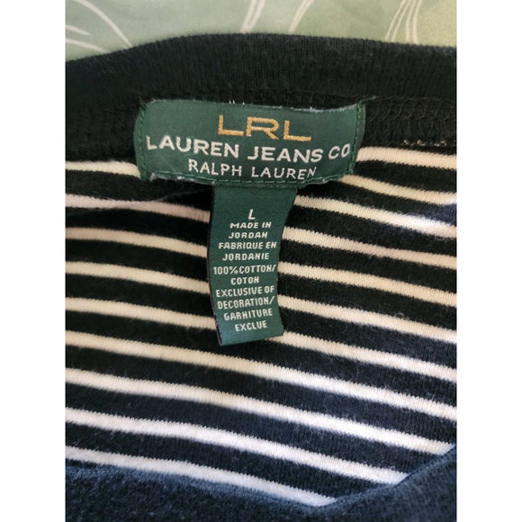 Ralph Lauren Black and White Stripes - Picture 5 of 6